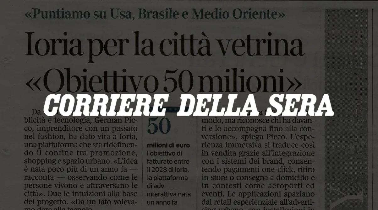 Ioria per la citta vetrina obiettivo 50 milioni preview